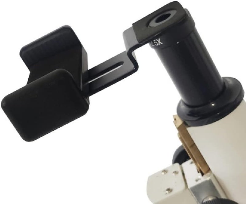 WintopScope 12.5X Microscope Metal Mobile Phone Holder to Connect Mobile Phone to Microscope Tube 23.2mm for Camera and Video - Image 3